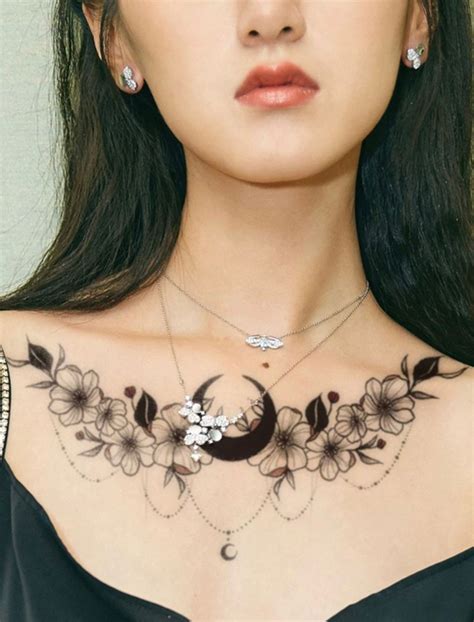 chest tattoo ideas for females